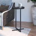 Ver imagem 1 de Mesa Lateral Industrial Volpi Alta - Preto