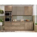 Ver imagem 4 de Módulo Cozinha Kappesberg Maxxi Balcão G744 C- 2 Portas S- Tampo 80cm Canela-kappesberg