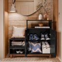 Ver imagem 3 de Sapateira Criado Multiuso 8 Pares Design Moderno:preto