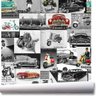 Papel De Parede Carro Antigo Vintage Vespa Kit 02 Rolos A283 - 1