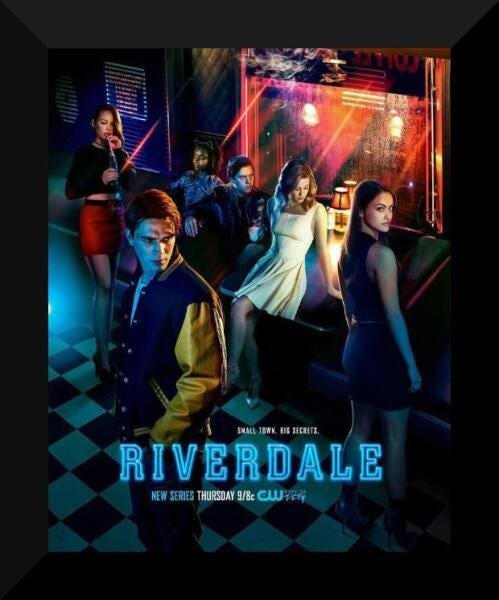 Quadros Série Riverdale 3 Und. 25X30Cm Com Vidro Sa6 - 1