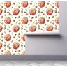 Papel De Parede Frutas Geléia Morango Kit 02 Rolos A219 - 2