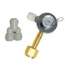 Ver imagem 2 de Válvula Redutora de Pressão Pré-calibrada e Engate Rápido de 2 Saídas