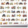 Papel De Parede Infantil Carro Transporte Kit 02 Rolos A11 - 1