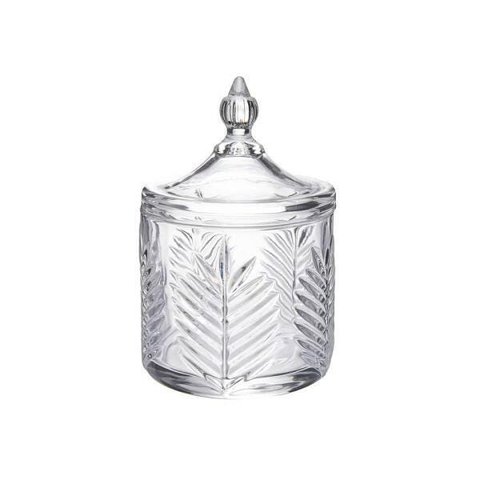 Bomboniere De Cristal Stella Palmeira 10X15,5Cm Lyor