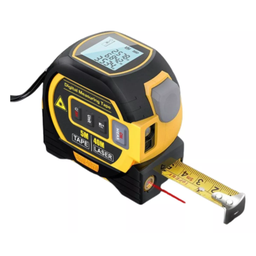 Trena Laser Digital 40m Fita Métrica 5m Multifuncional 3 em 1 - 1