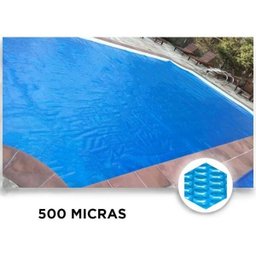 Manta Térmica Para Piscina 8X4 Atco 500 Micras 4X8 - 3