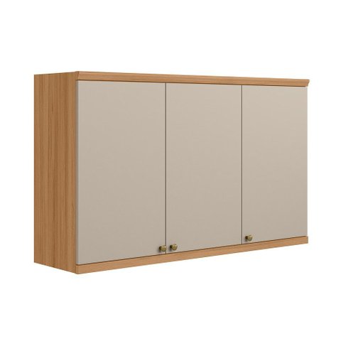 Armário Aéreo 3 Portas 120cm Selene Linea Brasil