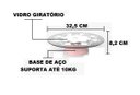Ver imagem 2 de Bailaria Manual Giratória Boleira Anodilar Ug Rosa Doces