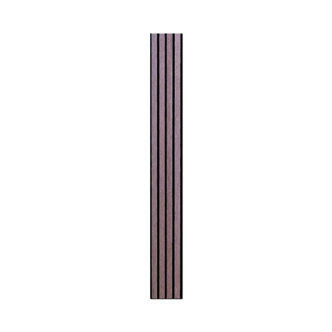 Painel Ripado Externo de Madeira Ecológica 290cm x 21,90cm Cada Barra Equivale a 0,63m² Formaco Decor Marrom/Mogno
