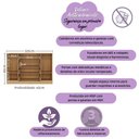 Ver imagem 3 de Berço 3 em 1 com Colchão Incluso e Cômoda 2 Portas 4 Gavetas Amora Multimóveis Mp4771 Madeirado/
