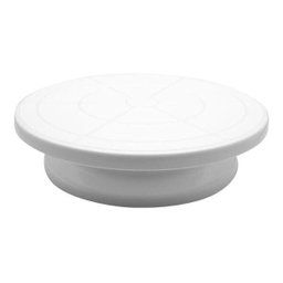 Bailarina Prato Giratório Plástico 28Cm Bolo Tortas - 2