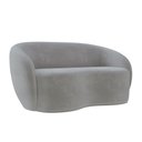 Ver imagem 7 de Sofá Decorativo 1,80cm 2 Lugares Íbis Veludo Cinza G33 - Gran Belo