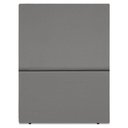 Ver imagem 5 de Cabeceira Solteiro 90 Cm com Frame Luna Suede Cinza Artte