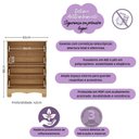 Ver imagem 3 de Berço 3 em 1 com Colchão Incluso e Cômoda 4 Gavetas Luna Multimóveis Mp4778 Madeirado/branco