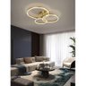 Luminaria 3 em 1 Lustre Perfil Led Infinito Arco Orbital Moderno Luxo Comercial Residencial - 7