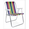 Cadeira de Praia Alta 1posição Aluminio Mor Suporta até 110g - 2