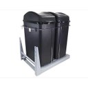Ver imagem 1 de Lixeira Dupla Deslizante 40L Cr 8683
