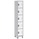 Ver imagem 2 de Armário Industrial 5 Portas Pequenas em Aço:tricolor