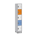 Ver imagem 1 de Armário Industrial 5 Portas Pequenas em Aço:tricolor