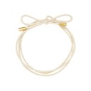 Ver imagem 1 de Cordão Multifuncional de Algodão com Ponteiras Cor Creme