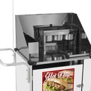 Ver imagem 2 de Carrinho de Hot Dog Cefaz Simples Branco Rodas Pneumáticas e Guarda Sol Bs08p/gs