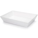 Ver imagem 1 de Travessa Melamina Branca 4l Profissional Servir Buffet Haus Concept Saladas Massas