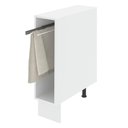 Ver imagem 5 de Balcão Porta-Pano Madesa para Cozinhas Lux, Glamy e Stella 20 x 60 cm (Sem Tampo) Branco