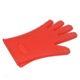 Luva Térmica Multiuso De Silicone Anticalor Vermelha - 1
