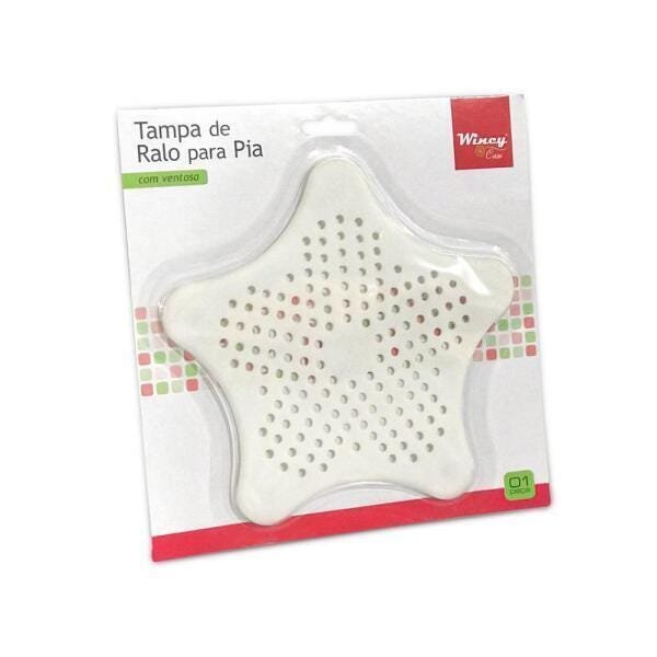 Kit 3 Tampas Ralo De Pia Com Ventosa Wincy Cla0708 - 4