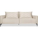 Ver imagem 1 de Sofa Living 3 Lugares Nori 220cm Veludo Deluxe 2221 Ezz 2221
