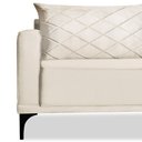 Ver imagem 6 de Sofa Living 3 Lugares Nori 220cm Veludo Deluxe 2221 Ezz 2221