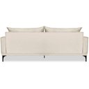 Ver imagem 5 de Sofa Living 3 Lugares Nori 220cm Veludo Deluxe 2221 Ezz 2221