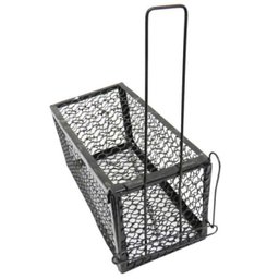 Ratoeira Grande Em Metal Estilo Gaiola Armadilha - 1