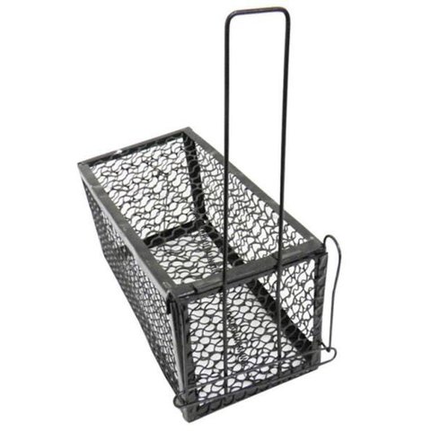 Ratoeira Grande Em Metal Estilo Gaiola Armadilha