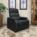 Ver imagem 5 de Poltrona Relax Reclinável com Massageador 100% Couro D'confort Design Couro Vinho 17