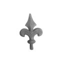 Ver imagem 1 de Ponteira Ponta de Lança Ferro N06 Grade Portão Muro 10x15cm