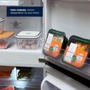 Ver imagem 3 de Geladeira Electrolux Duplex Frost Free Inverter 380L Autosense IF41 Inox 110V