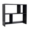 Rack Nicho Aparador para Sala Quarto Escritório Cozinha Hall 20x60x70 - Preto Tx - 2