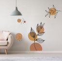 Ver imagem 2 de Adesivo Decorativo de Parede Orgânico Boho