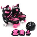 Ver imagem 1 de Patins Roller com Kit de Proteção Infantil Numero 30 Ao 33