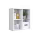 Ver imagem 2 de Nicho Parede Organizador Multiuso Funcionale Art in Móveis Branco