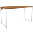 Ver imagem 7 de Mesa de Escritório Escrivaninha Vintage Aço Industrial 136cm Canela/branco