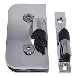 Dobradiça Automática para Box 1114 Cromada 2un - 6 Dobradiça Automática para Box 1114 Cromada 2un - 6