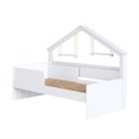 Ver imagem 1 de Cama Infantil Moldura Casinha Protetores Laterais 200,3X106cm Branco