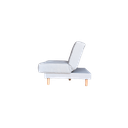 Ver imagem 4 de Sofá Cama Tuba Ibirá Cinzae