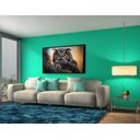 Ver imagem 2 de Quadro Decorativo Tela Canvas Moldura Filete Animais Coruja Ave Gg