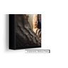 Quadro Decorativo Tela Canvas Moldura Filete Animais Coruja Ave Gg - 5