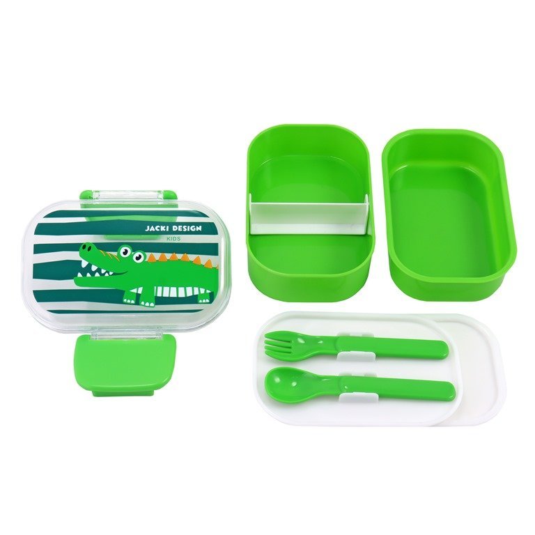 Pote P/ Lanche de 2 Andares Infantil 400ml Jacki Design - Pimpolho:verde - 3