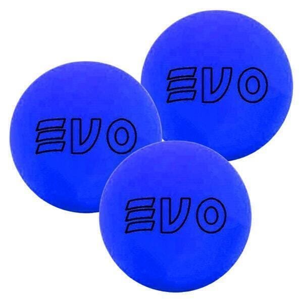 Bola De Frescobol Evo Azul Kit 3 Unidades - 1